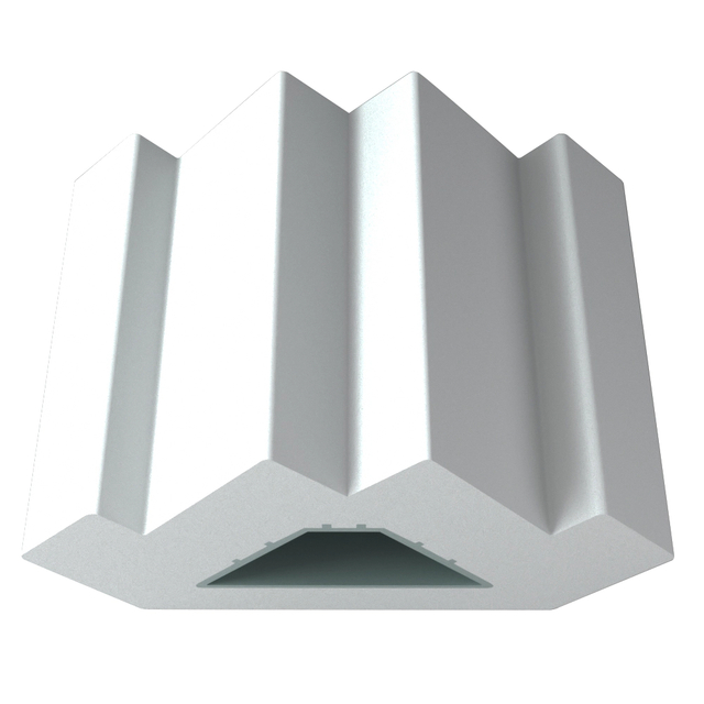 Composants de planation de volet de bonne qualit&eacute; export&eacute;s, volet d'angle en PVC