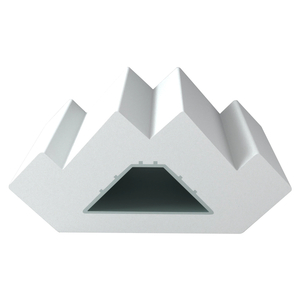 Exportierte Fensterladenplanierungskomponenten von guter Qualit&auml;t, Eckpfosten-PVC-Fensterladen