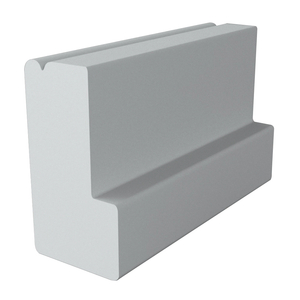 Volet roulant de porte &agrave; tambour de vente chaude, cadre en L de 0.75 pouces, volet en PVC &agrave; perle unique