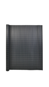 Brise-vue PVC ultra renforc&eacute; avec fixations double face pour jardin, balcon, terrasse, r&eacute;sistant &agrave; la corrosion et aux intemp&eacute;ries, 80 x 500 cm