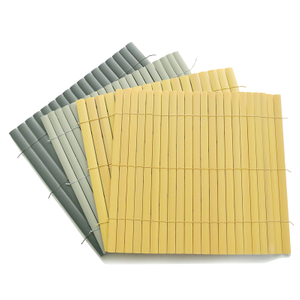 Cl&ocirc;ture en PVC robuste avec fixations double face pour jardin, balcon, terrasse, r&eacute;sistante &agrave; la corrosion et aux intemp&eacute;ries, 90 x 300 cm