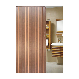 Puerta plegable plegable de PVC para decoraci&oacute;n de jardiner&iacute;a en el hogar